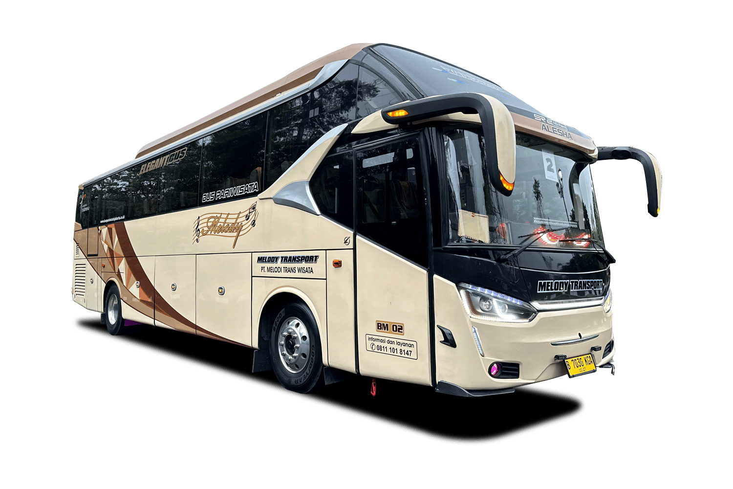 Big Bus Pariwisata SR2 HD Prime - 55 Seats - 55 Seats Premium
